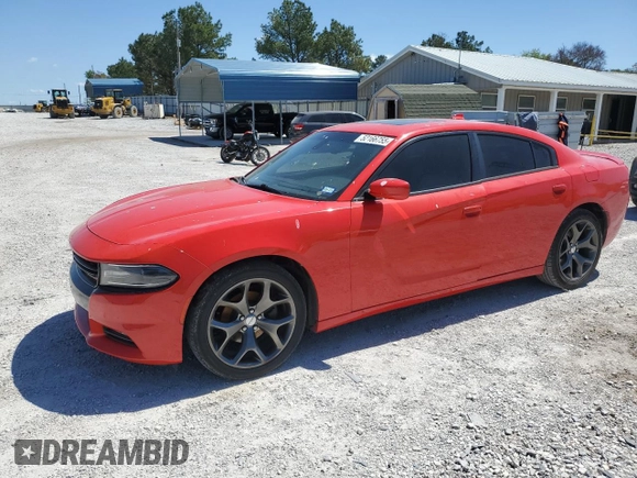 2015 Dodge Charger SXT with VIN 2C3CDXHGXFH900053, listed as a Copart auction lot 52166755 with 184,794 mi miles and Clean Title. Bid and sale history available at DreamBid. Image 1.