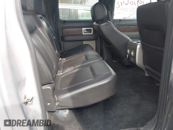 2012 Ford F-150 XL with VIN 1FTFW1ETXCFA44140, listed as a IAAI auction lot 41910642 with 234,652 mi miles. Bid and sale history available at carsss.com. Image 8.