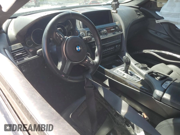2015 BMW 6 Series 650i xDrive with VIN WBA6B4C50FD760852, listed as a Copart auction lot 61488094 with Not Provided miles and Salvage Title. Bid and sale history available at DreamBid. Image 8.