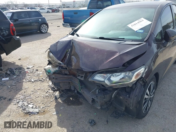 2017 Honda Fit EX-L with VIN JHMGK5H8XHS022733, listed as a IAAI auction lot 41814563 with 68,619 mi miles and . Bid and sale history available at DreamBid. Image 6.
