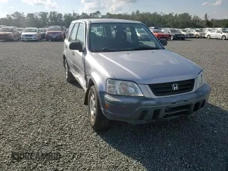 2001 Honda CR-V LX with VIN JHLRD28471C000630, listed as a Copart auction lot 76258504 with 93,501 mi miles and Salvage Title. Bid and sale history available at carsss.com. Image 11.