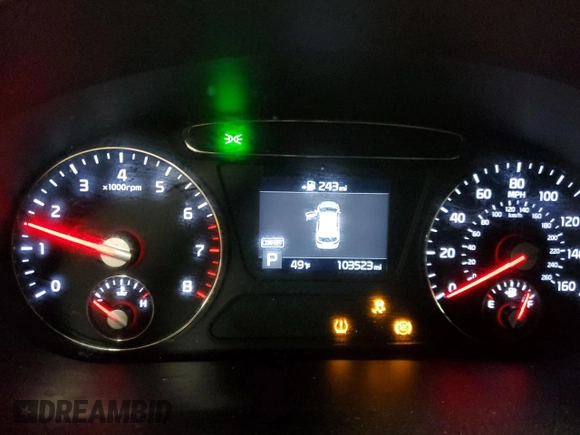 2019 Kia Sorento LX z VIN 5XYPG4A56KG558427, wystawiony jako Copart lot #51971055 z przebiegiem 103 523 mil mil oraz Szkoda całkowita • Salvage title. Historia ofert i sprzedaży dostępna na DreamBid. Obrazek 9.
