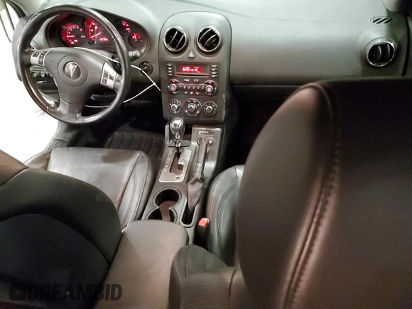 2006 Pontiac G6 GT with VIN 1G2ZH578164244643, listed as a Copart auction lot 62367725 with 187,784 mi miles and Salvage title. Bid and sale history available at DreamBid. Image 8.