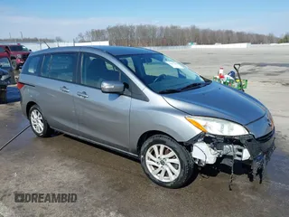 2013 Mazda 5 Sport with VIN JM1CW2BL6D0146696, listed as a IAAI auction lot 41657255 with 142,939 mi miles and . Bid and sale history available at DreamBid. Image 1.