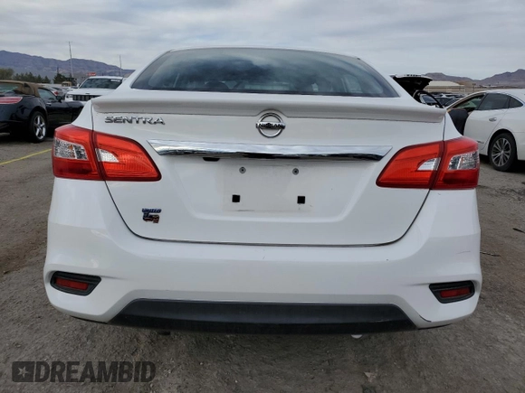 2019 Nissan Sentra S with VIN 3N1AB7AP8KY259530, listed as a Copart auction lot 46111275 with 34,438 mi miles and Salvage Title. Bid and sale history available at DreamBid. Image 6.