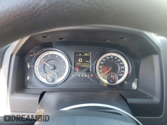 2017 Ram 1500 Tradesman with VIN 1C6RR6KG5HS520485, listed as a Copart auction lot 46649935 with 172,496 mi miles and Non repairable. Bid and sale history available at DreamBid. Image 9.