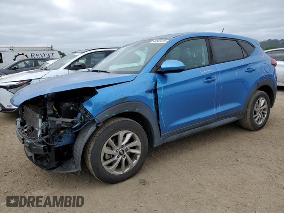 2017 Hyundai Tucson SE with VIN KM8J23A47HU485044, listed as a Copart auction lot 53920415 with 79,336 mi miles and Salvage Title. Bid and sale history available at carsss.com. Image 1.