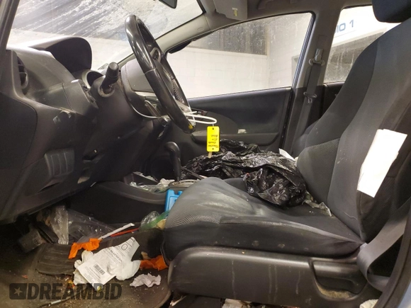 2010 Honda Fit Sport with VIN JHMGE8H42AC023154, listed as a Copart auction lot 42262615 with 104,928 mi miles and Salvage Title. Bid and sale history available at carsss.com. Image 7.