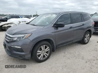 2016 Honda Pilot LX with VIN 5FNYF5H13GB036305, listed as a Copart auction lot 53180485 with 183,872 mi miles and Clean Title. Bid and sale history available at DreamBid. Image 1.