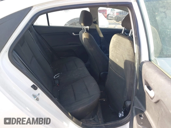 2022 Kia Rio S with VIN 3KPA24AD4NE498600, listed as a IAAI auction lot 40527357 with 59,614 mi miles and . Bid and sale history available at carsss.com. Image 8.