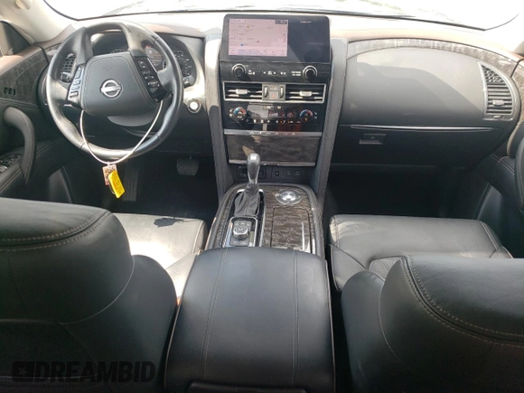2021 Nissan Armada Platinum with VIN JN8AY2DA2M9372926, listed as a Copart auction lot 64429404 with 65,296 mi miles and Clean Title. Bid and sale history available at carsss.com. Image 8.