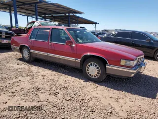 1991 Cadillac DeVille z VIN 1G6CD53B8M4347542, wystawiony jako Copart lot #48966595 z przebiegiem 153 152 mil mil oraz Szkoda całkowita • Salvage title. Historia ofert i sprzedaży dostępna na DreamBid. Obrazek 4.