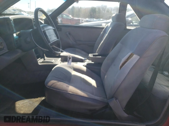 1993 Ford Mustang with VIN 1FACP41M4PF182123, listed as a Copart auction lot 52154315 with 70,458 mi miles and Clean title. Bid and sale history available at DreamBid. Image 8.