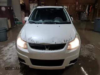 2007 Suzuki SX4 with VIN JS2YB413375100416, listed as a Copart auction lot 41474205 with 156,585 mi miles and Salvage Title. Bid and sale history available at carsss.com. Image 5.