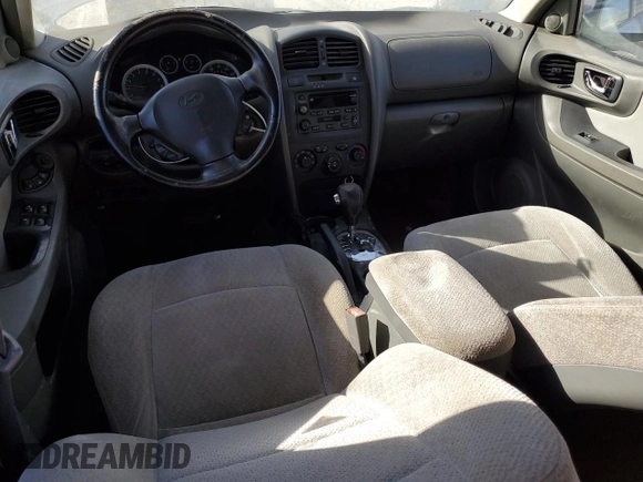 2005 Hyundai Santa Fe GLS with VIN KM8SC13D35U999519, listed as a Copart auction lot 81822914 with 211,766 mi miles and Salvage Title. Bid and sale history available at carsss.com. Image 8.