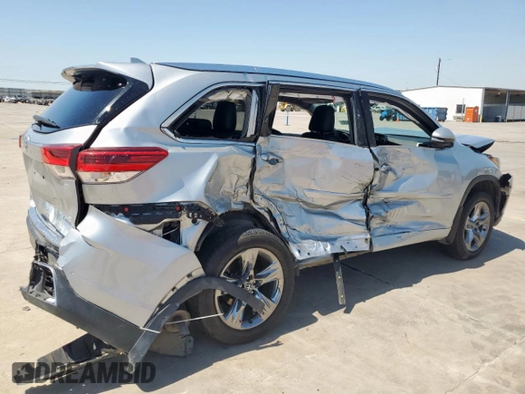 2019 Toyota Highlander Limited с VIN 5TDDZRFH7KS976527, выставлен на аукционе Copart как лот 52590495 с пробегом 31 968 миль миль и Списание • Salvage title. История ставок и продаж доступна на DreamBid. Изображение 3.