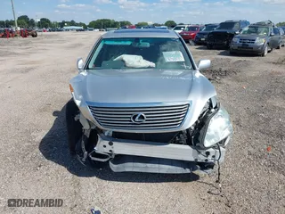 2005 Lexus LS 430 with VIN JTHBN36F955001986, listed as a IAAI auction lot 34319638 with 102,516 mi miles. Bid and sale history available at carsss.com. Image 12.