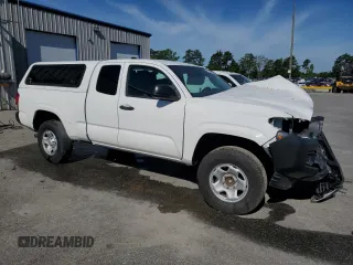 2021 Toyota Tacoma SR with VIN 3TYRX5GN6MT029026, listed as a Copart auction lot 54786755 with 105,315 mi miles and Salvage title. Bid and sale history available at DreamBid. Image 4.