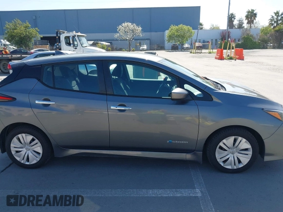 2018 Nissan LEAF S with VIN 1N4AZ1CP5JC315827, listed as a IAAI auction lot 41993989 with 41,504 mi miles and . Bid and sale history available at DreamBid. Image 13.