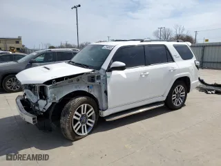 2023 Toyota 4Runner TRD Sport with VIN JTESU5JR6P6097795, listed as a Copart auction lot 47588045 with 18,107 mi miles and Salvage Title. Bid and sale history available at carsss.com. Image 1.
