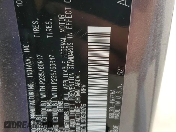 2020 Toyota Sienna LE Auto Access Seat с VIN 5TDKZ3DC1LS050976, выставлен на аукционе Copart как лот 55835635 с пробегом 76 450 миль миль и Списание • Salvage title. История ставок и продаж доступна на DreamBid. Изображение 13.