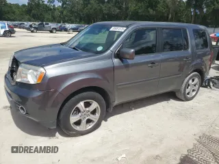 2013 Honda Pilot EX-L with VIN 5FNYF3H76DB021401, listed as a Copart auction lot 65681575 with 223,951 mi miles and Clean title. Bid and sale history available at DreamBid. Image 1.