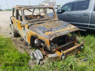 2008 Jeep Wrangler Unlimited X с VIN 1J4GA39128L608115, выставлен на аукционе Copart как лот 58653595 с пробегом Не указан миль и На запчасти • Non repairable. История ставок и продаж доступна на DreamBid. Изображение 4.