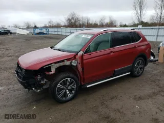 2019 Volkswagen Tiguan SEL Premium with VIN 3VV4B7AX0KM037728, listed as a Copart auction lot 50030665 with 101,498 mi miles and Salvage Title. Bid and sale history available at carsss.com. Image 1.