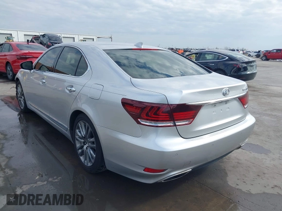 2017 Lexus LS with VIN JTHBL5EF8H5144547, listed as a IAAI auction lot 41098437 with 86,032 mi miles. Bid and sale history available at carsss.com. Image 3.