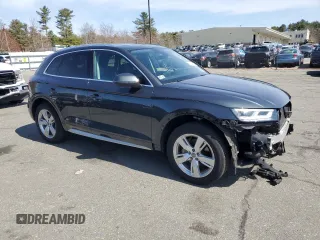 2018 Audi Q5 Premium Plus with VIN WA1BNAFY6J2141684, listed as a Copart auction lot 51249225 with 67,727 mi miles and Salvage Title. Bid and sale history available at carsss.com. Image 4.