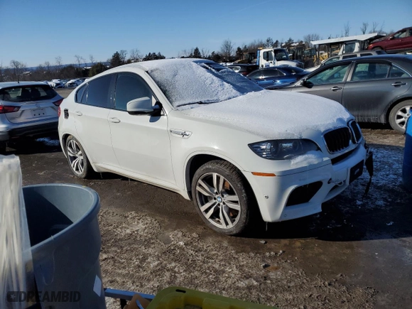 2012 BMW X6 M with VIN 5YMGZ0C56CLL29503, listed as a Copart auction lot 89285075 with 0 mi miles and Salvage Title. Bid and sale history available at carsss.com. Image 4.