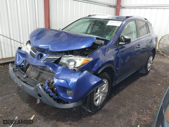 2015 Toyota RAV4 LE with VIN 2T3BFREVXFW403391, listed as a IAAI auction lot 41845901 with 105,769 mi miles. Bid and sale history available at carsss.com. Image 2.