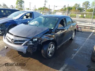 2012 Toyota Corolla L with VIN 5YFBU4EE3CP012002, listed as a IAAI auction lot 41986154 with 48,230 mi miles. Bid and sale history available at carsss.com. Image 2.