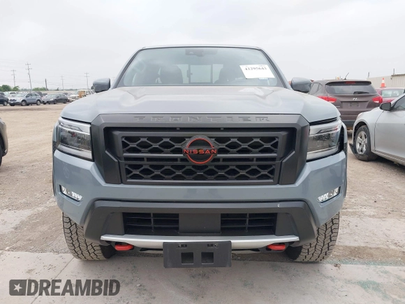 2024 Nissan Frontier SV with VIN 1N6ED1EK2RN630822, listed as a IAAI auction lot 42295643 with 15,548 mi miles and . Bid and sale history available at DreamBid. Image 12.