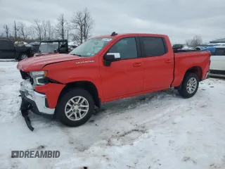 2021 Chevrolet Silverado 1500 LT z VIN 3GCPYJEK2MG333163, wystawiony jako Copart lot #46184975 z przebiegiem 90 866 mil mil oraz Szkoda całkowita • Salvage title. Historia ofert i sprzedaży dostępna na DreamBid. Obrazek 1.