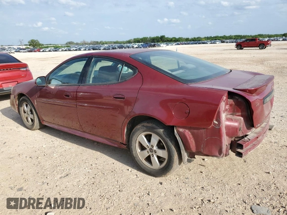2005 Pontiac Grand Prix z VIN 2G2WP522251158017, wystawiony jako Copart lot #54718665 z przebiegiem 235 885 mil mil oraz Szkoda całkowita • Salvage title. Historia ofert i sprzedaży dostępna na DreamBid. Obrazek 2.