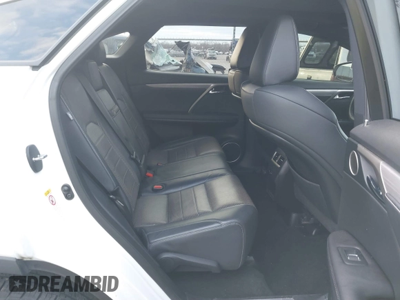 2017 Lexus RX with VIN 2T2BGMCA1HC015345, listed as a IAAI auction lot 41128730 with 93,337 mi miles. Bid and sale history available at carsss.com. Image 8.