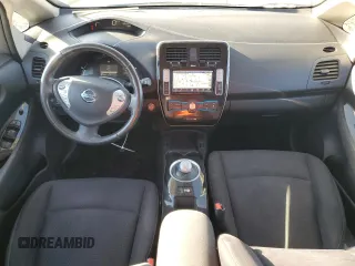 2017 Nissan LEAF SL with VIN 1N4BZ0CP4HC304763, listed as a Copart auction lot 73231214 with 80,287 mi miles and Salvage Title. Bid and sale history available at carsss.com. Image 8.