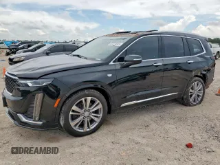 2024 Cadillac XT6 FWD Premium Luxury with VIN 1GYKPCRS7RZ709179, listed as a Copart auction lot 62374585 with 19,442 mi miles and Salvage title. Bid and sale history available at DreamBid. Image 1.
