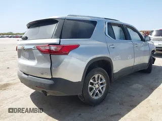 2018 Chevrolet Traverse LT Cloth z VIN 1GNERGKW3JJ173973, wystawiony jako IAAI lot #41860647 z przebiegiem 143 854 mil mil oraz . Historia ofert i sprzedaży dostępna na DreamBid. Obrazek 4.