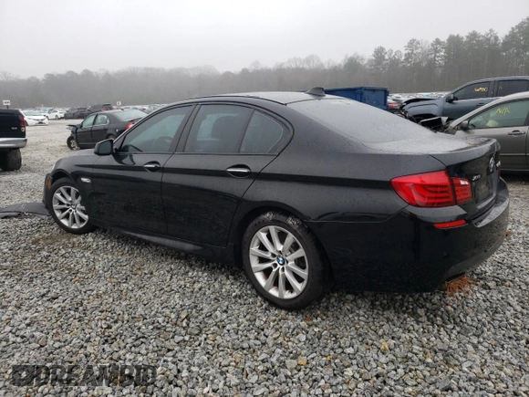 2013 BMW 5 Series 550i xDrive with VIN WBAFU9C53DDY70914, listed as a Copart auction lot 43546435 with 144,165 mi miles and Salvage Title. Bid and sale history available at carsss.com. Image 2.