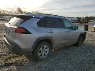 2020 Toyota RAV4 LE with VIN 2T3H1RFV6LC049907, listed as a Copart auction lot 50608605 with 45,296 mi miles and Salvage Title. Bid and sale history available at carsss.com. Image 3.