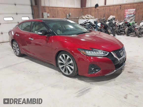 2022 Nissan Maxima Platinum with VIN 1N4AA6FV0NC503501, listed as a IAAI auction lot 42166836 with 29,781 mi miles and . Bid and sale history available at DreamBid. Image 1.