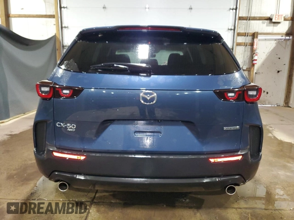 2024 Mazda CX-50 2.5 S Preferred Package with VIN 7MMVABBMXRN181686, listed as a Copart auction lot 53950715 with 40,180 mi miles and Clean Title. Bid and sale history available at carsss.com. Image 6.