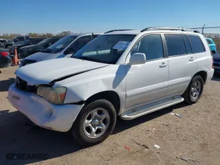 2004 Toyota Highlander with VIN JTEGP21A240014285, listed as a IAAI auction lot 40966910 with 167,728 mi miles. Bid and sale history available at carsss.com. Image 2.