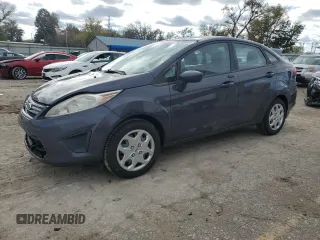2012 Ford Fiesta S with VIN 3FADP4AJ2CM176566, listed as a Copart auction lot 80725944 with 176,015 mi miles and Salvage Title. Bid and sale history available at carsss.com. Image 1.
