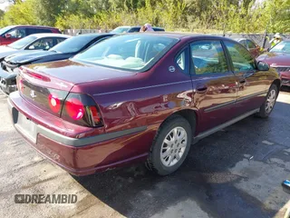 2004 Chevrolet Impala with VIN 2G1WF52E549429976, listed as a IAAI auction lot 40451492 with 55,150 mi miles. Bid and sale history available at carsss.com. Image 4.