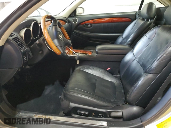2002 Lexus SC 430 z VIN JTHFN48Y720034550, wystawiony jako Copart lot #64511535 z przebiegiem 206 408 mil mil oraz Czysty tytuł • Clean title. Historia ofert i sprzedaży dostępna na DreamBid. Obrazek 7.