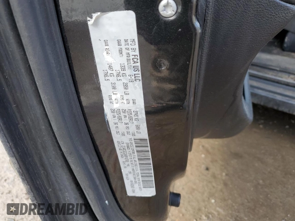 2019 Dodge Grand Caravan GT with VIN 2C4RDGEG3KR743769, listed as a Copart auction lot 50955085 with 92,732 mi miles and Salvage Title. Bid and sale history available at DreamBid. Image 13.