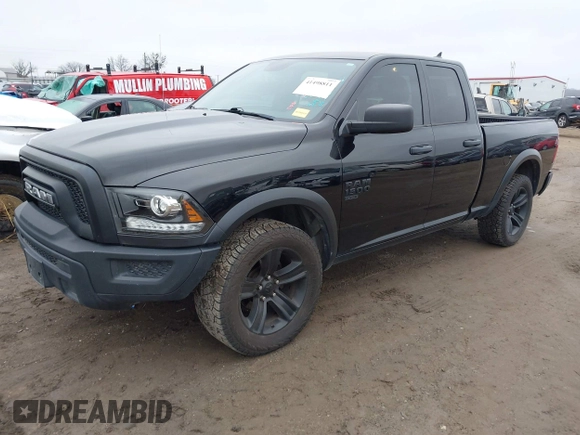 2021 Ram 1500 Classic Warlock with VIN 1C6RR7GG1MS505815, listed as a IAAI auction lot 41498811 with 91,884 mi miles. Bid and sale history available at carsss.com. Image 17.